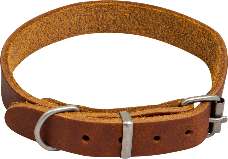 Afbeelding Halsband Hond AB Country Cognac