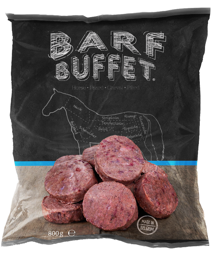 Afbeelding Barf Buffet Paard Mix – BARF Hond