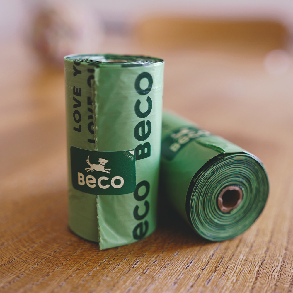 Afbeelding Beco Poop Degradable Bags Mint – Poepzakjes Hond