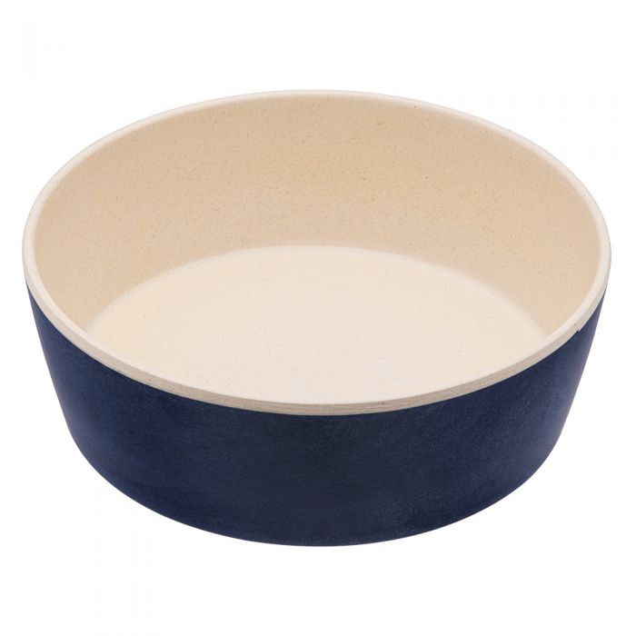 Afbeelding Beco Bamboo Printed Bowl blauw