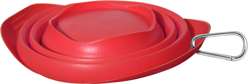Afbeelding Inklapbare Drinkbak – Kurgo Collaps A Bowl rood