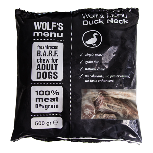 Afbeelding Eendennekken Wolfs Menu – Diepgevroren snack hond