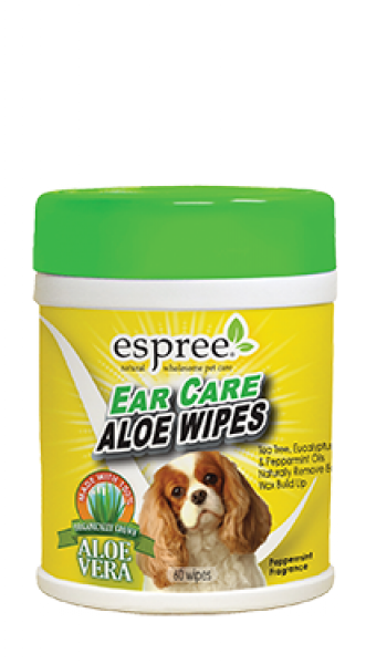 Afbeelding Reinigingsdoekjes Oor Hond – Espree Ear care wipes 60 stuks