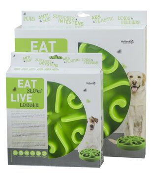 Afbeelding Eat Slow Feeder Groen – Anti-Schrokbak Hond and Kat