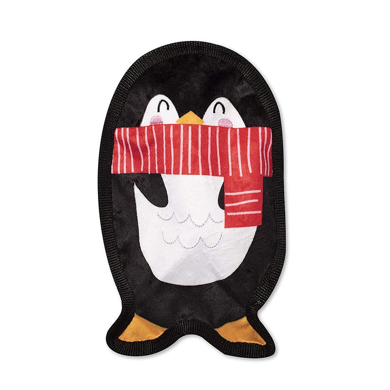 Afbeelding Knuffel Hond Kerst – Holiday Pinguin Knuffel