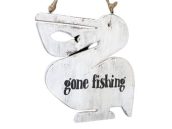 Afbeelding Design – Bord Gone Fishing