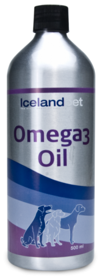 Afbeelding Omega 3 olie Icelandpet – Supplement Hond