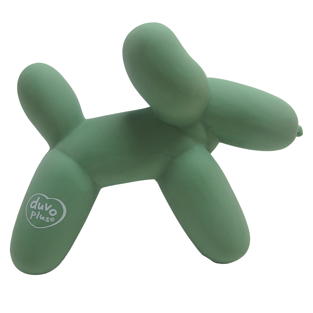 Afbeelding Latex Speelgoed Hond – Latex Balloon Dog Husky Groen