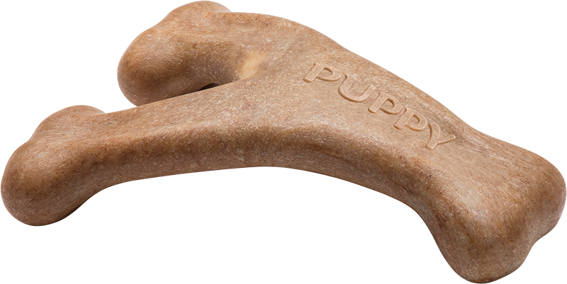 Afbeelding Benebone Wishbone Puppy Bacon – Kauwspeelgoed Hond