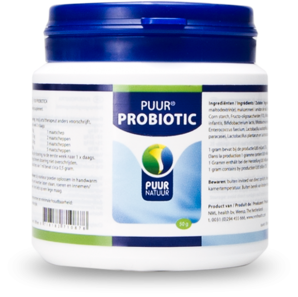 Afbeelding PUUR Probiotic 50 g – Voor balans in de darmflora