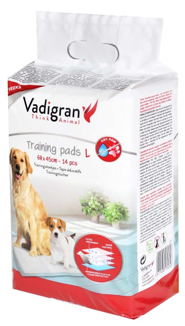 Afbeelding Trainingsdoekjes hond – Training Pads Vadigran