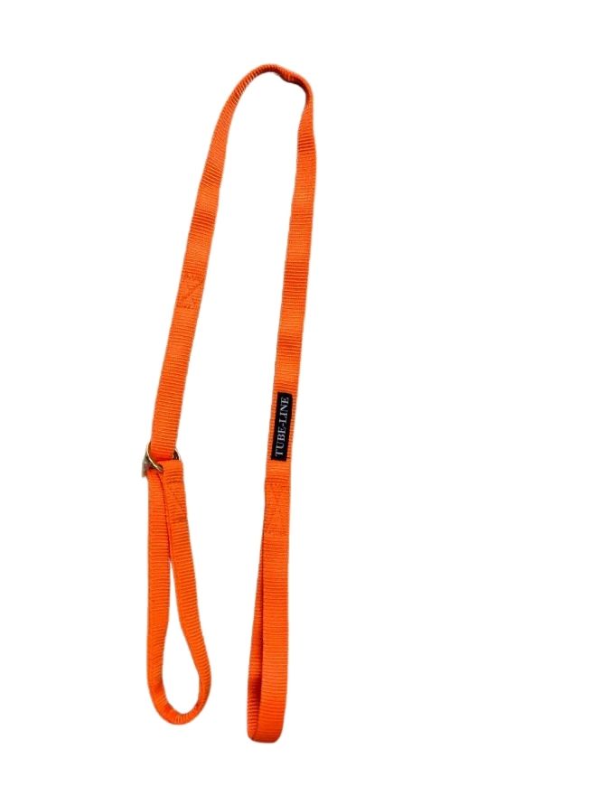 Afbeelding Leiband Hond – Jachtleiband Tube Line oranje
