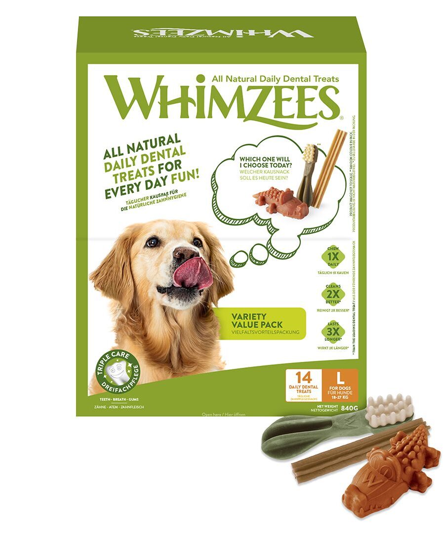 Afbeelding Whimzees Variatie Box – Kauwsnack Hond