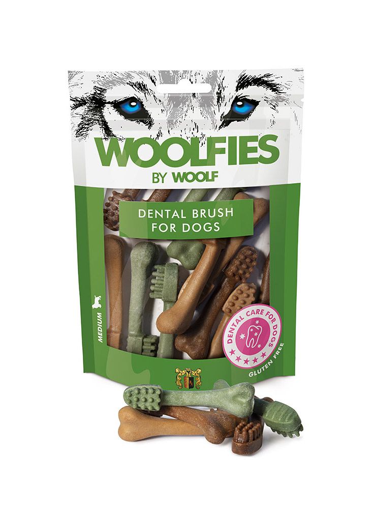 Afbeelding Woolfies Dental Brush – Vegan Snack Hond