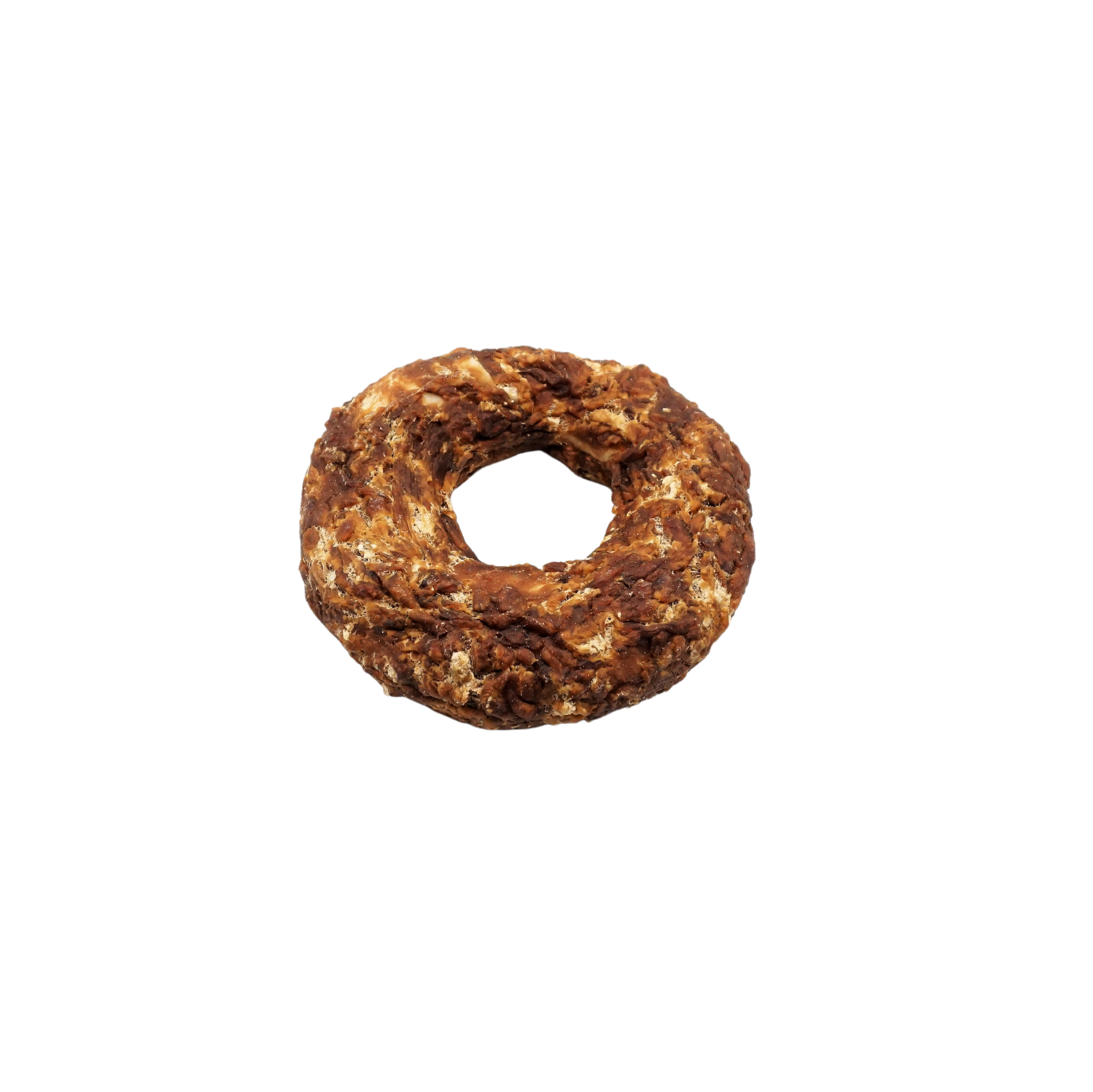 Afbeelding Rawhide Donut met eend 80 – 90 g – Snack Hond