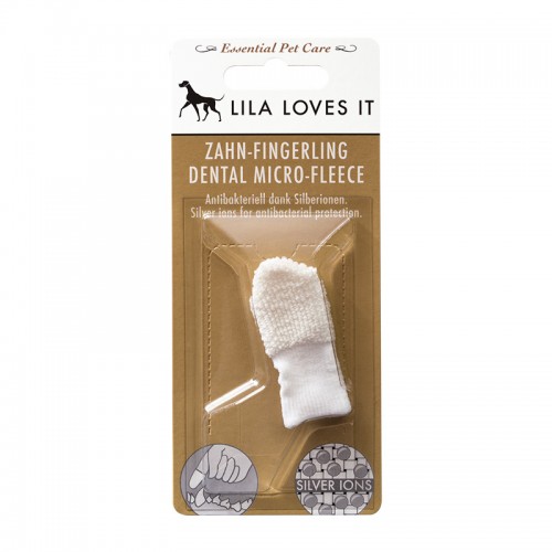 Afbeelding Lila Loves It Vingertandenborstel micro-fleece