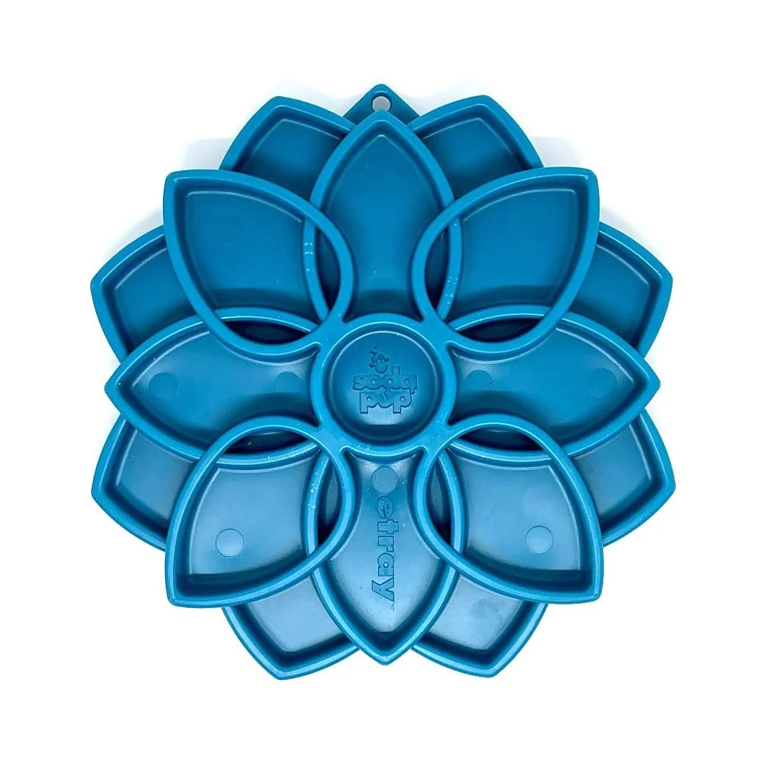 Afbeelding SodaPup Mandala Design Etray – Blauw
