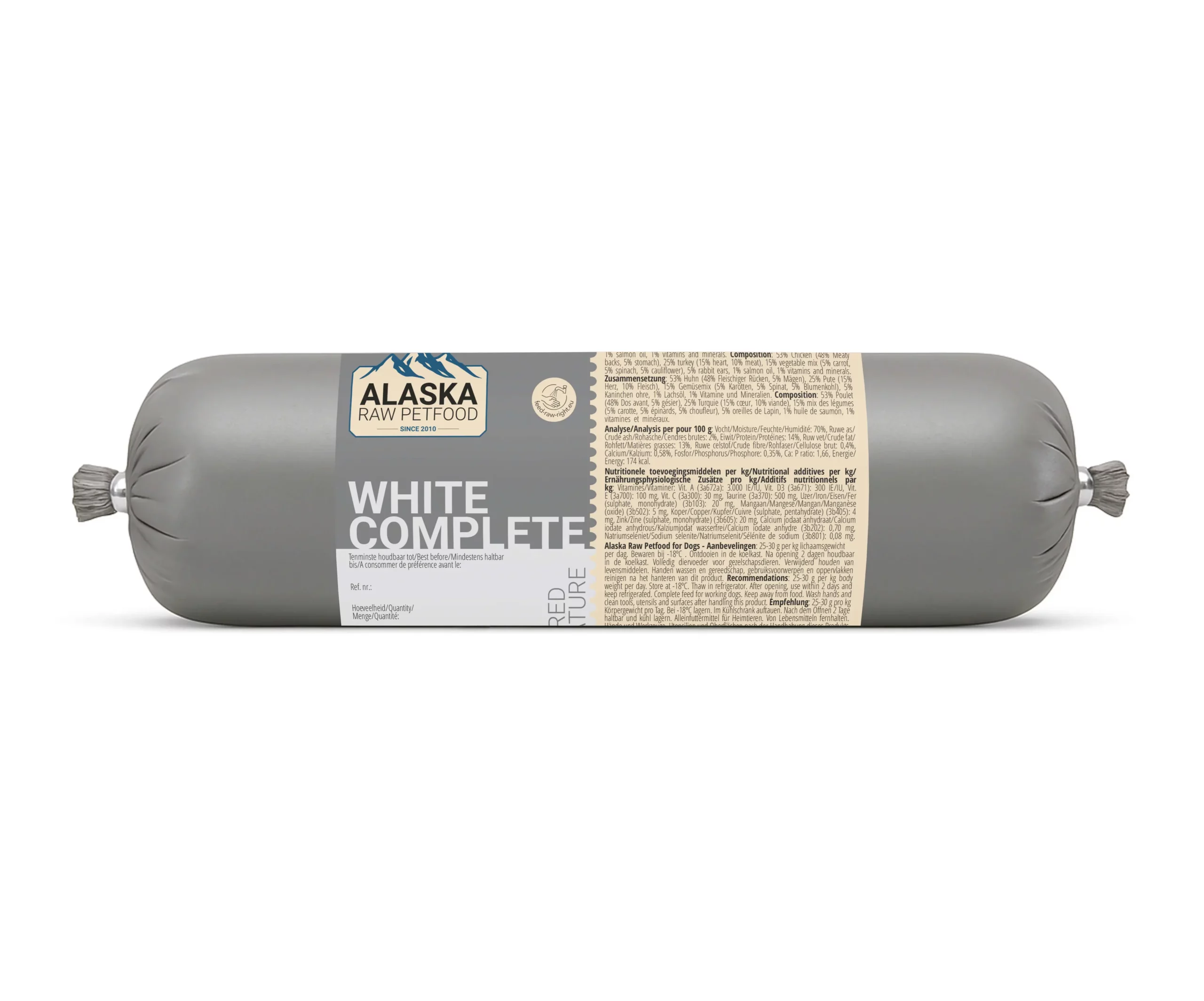 Afbeelding Alaska Compleet White – KVV Hond