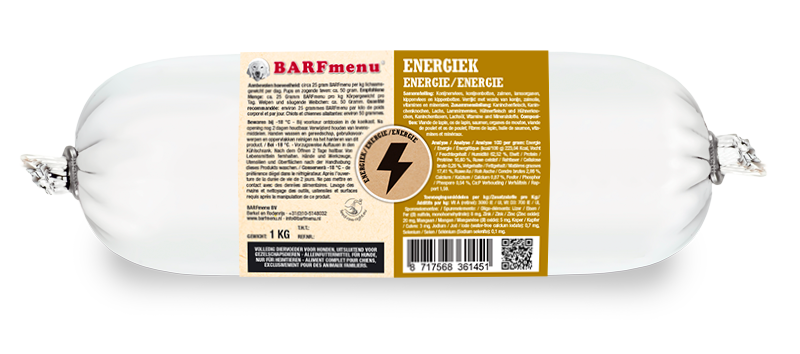 Afbeelding BARFmenu Energiek Premium