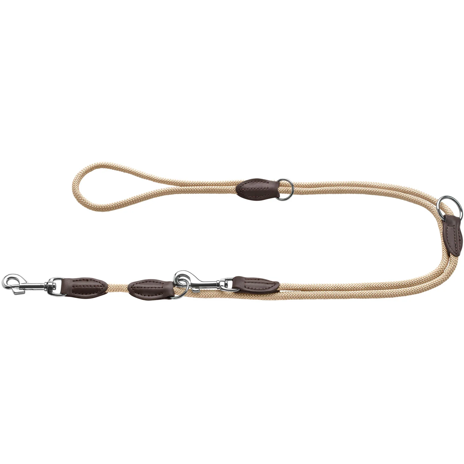 Afbeelding Hunter T-Leash Freestyle – Leiband Beige