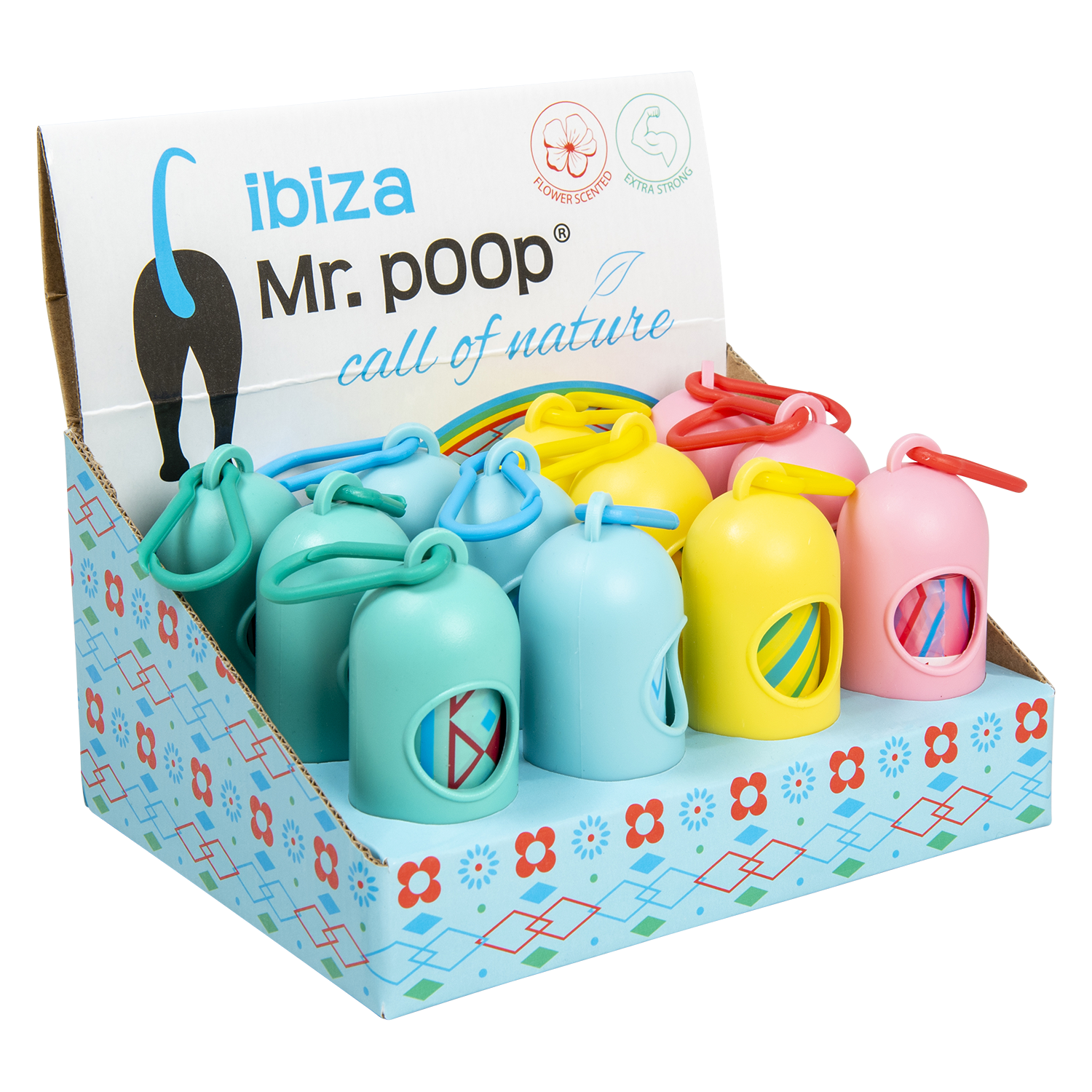 Afbeelding Mr. Poop – Poepzakhouder met rolletje