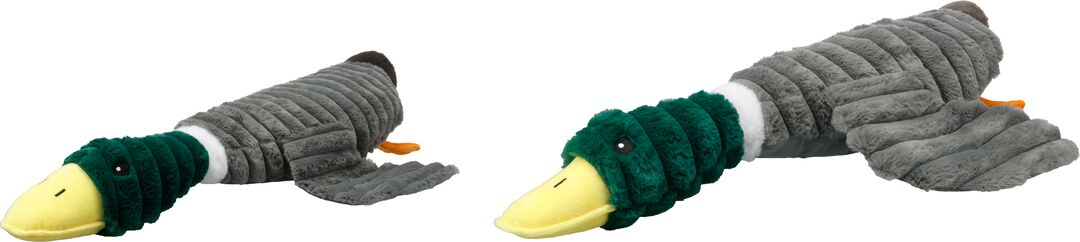 Afbeelding Knuffel Eend Grijs
