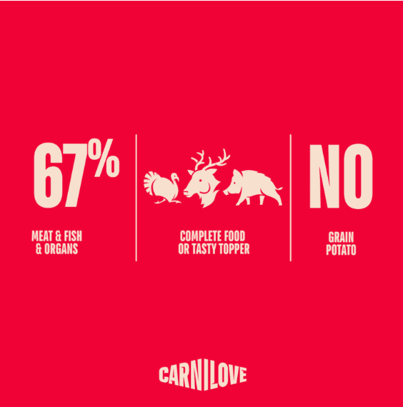 Afbeelding Carnilove New Era Blikvoer Turkey, Reindeer and Wild Boar 400 g