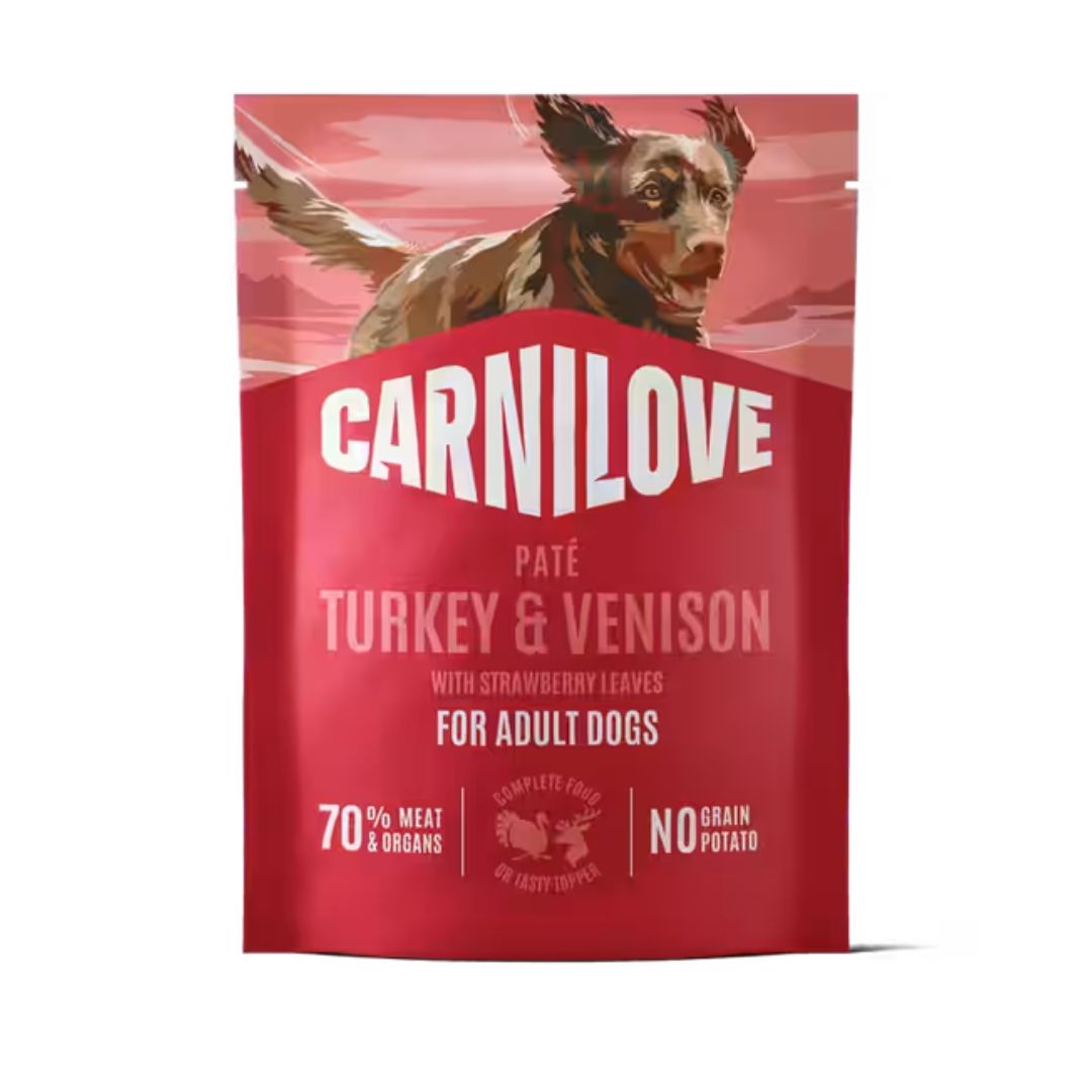 Afbeelding Carnilove New Era Pouch Turkey and Venison with Stawberry Leaves