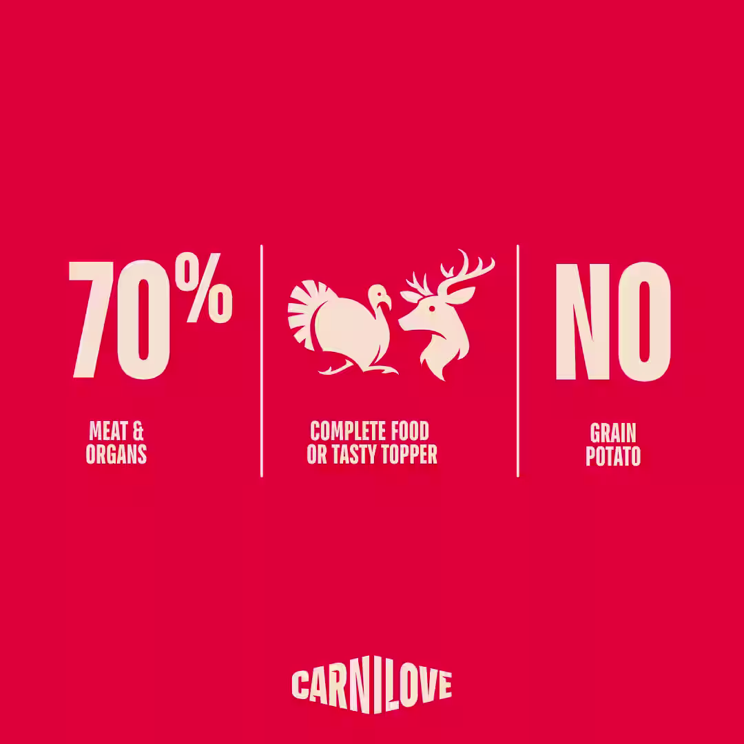 Afbeelding Carnilove New Era Pouch Turkey and Venison with Stawberry Leaves