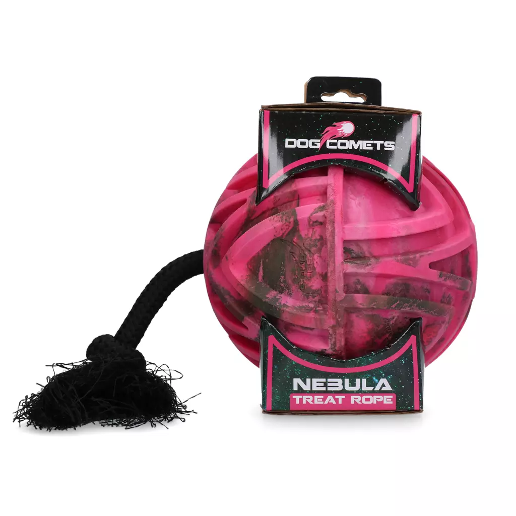 Afbeelding Dog Comets Nebula Treat Rope Roze