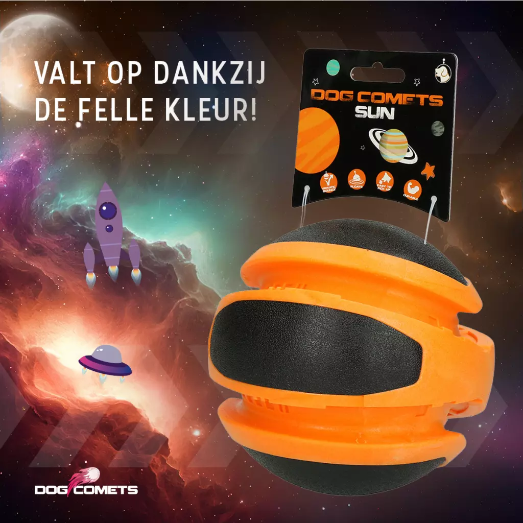 Afbeelding Dog Comets Planets Sun Oranje