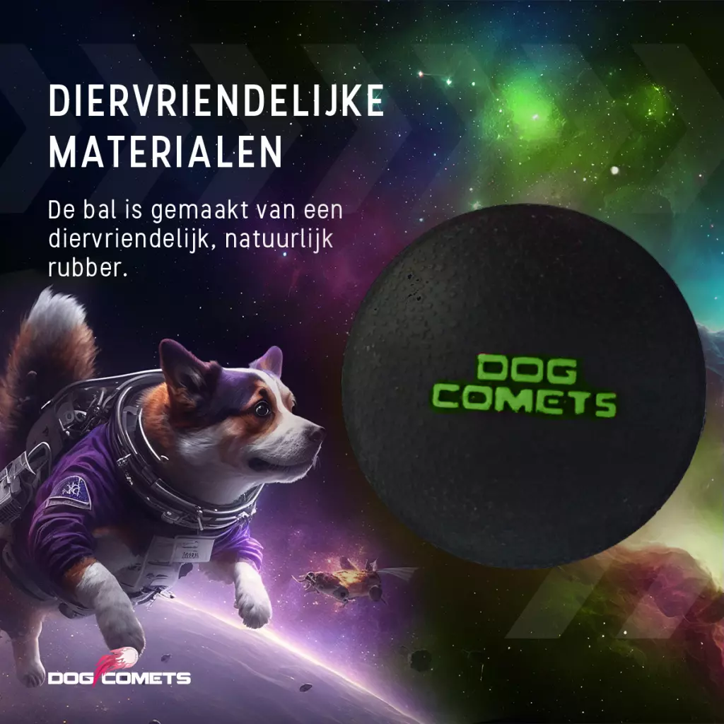 Afbeelding Dog Comets Ball Stardust Groen