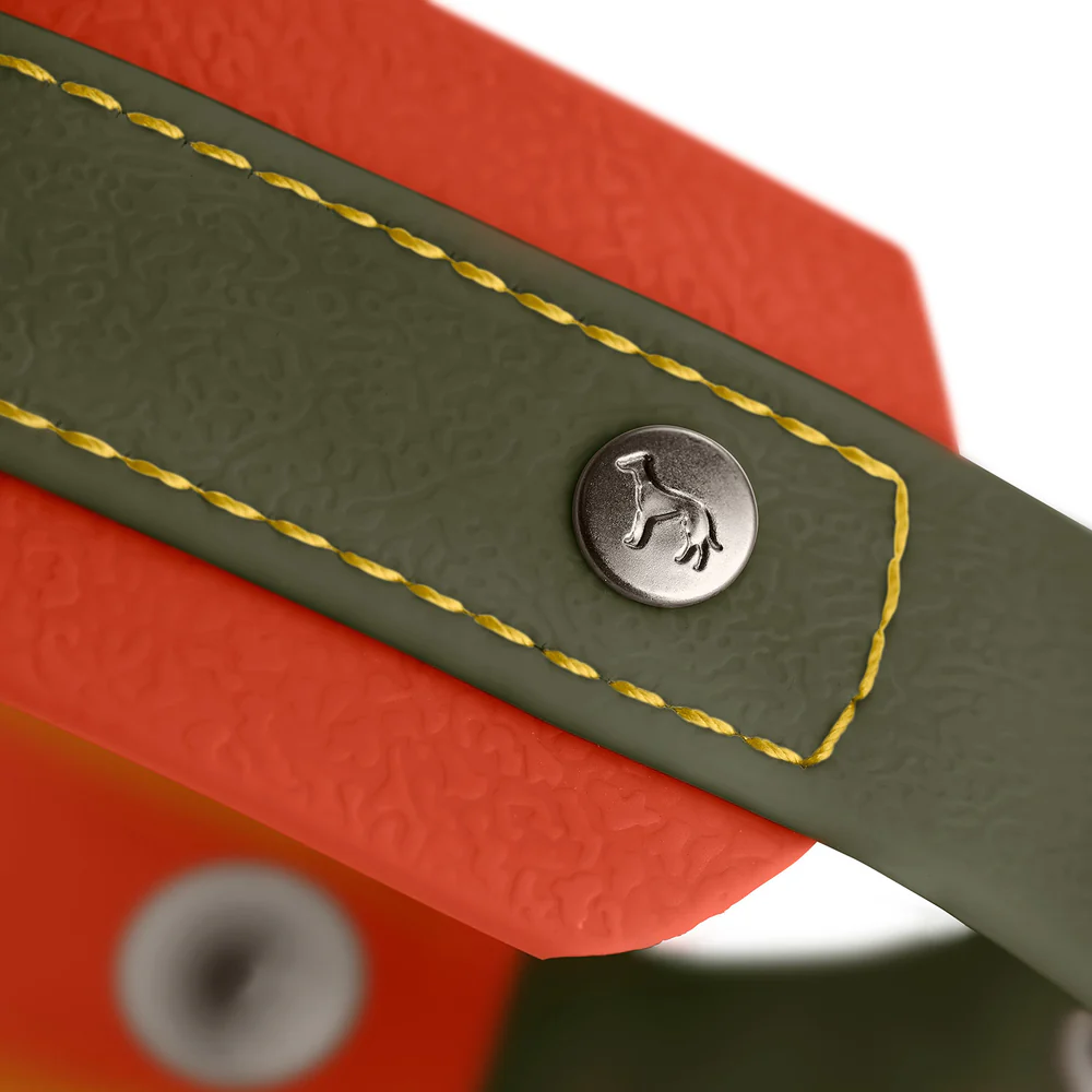 Afbeelding Hunter Collar Havanna Comfort – Green/Orange