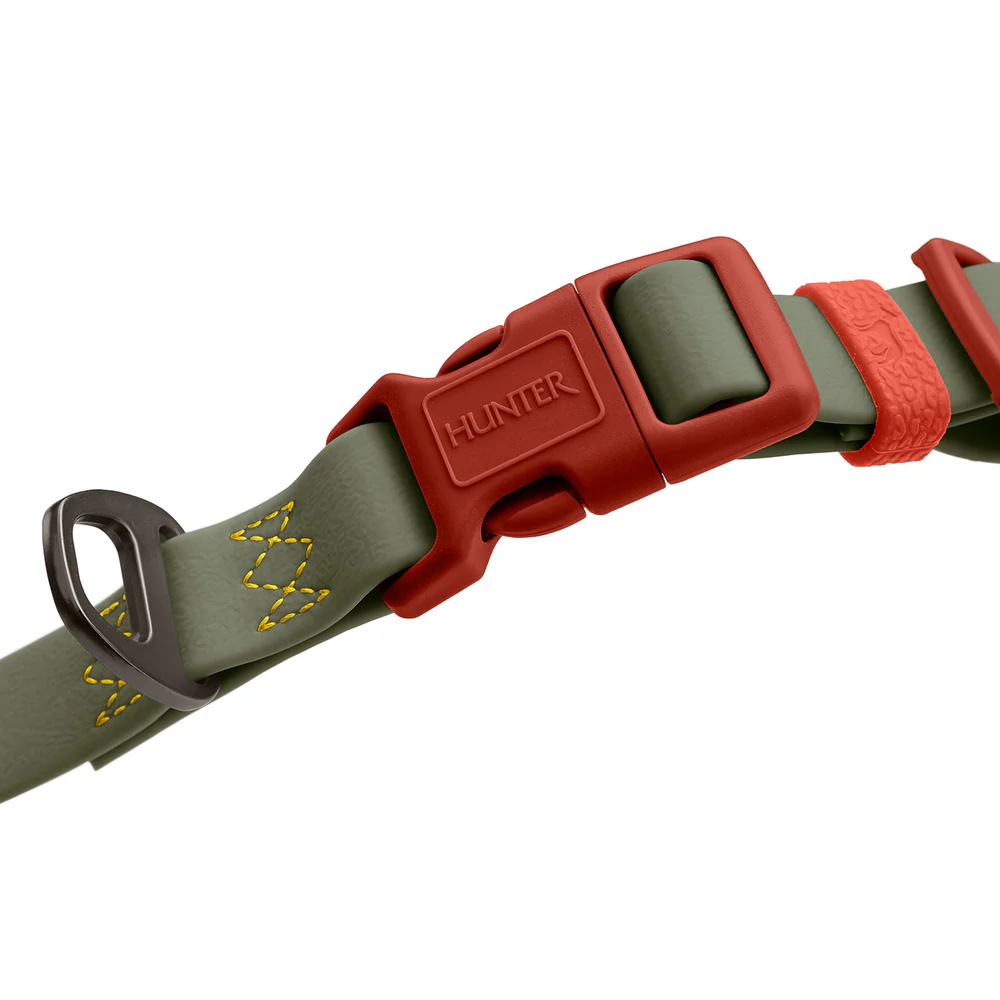Afbeelding Hunter Collar Havanna Basic – Green/Orange