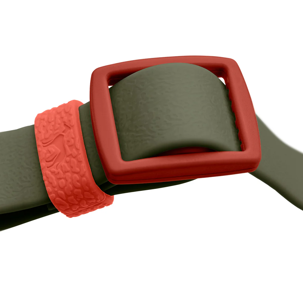 Afbeelding Hunter Collar Havanna Basic – Green/Orange