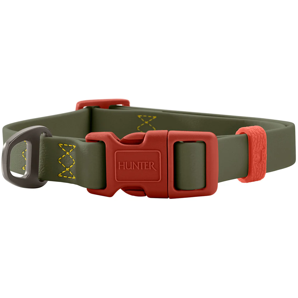 Afbeelding Hunter Collar Havanna Basic – Green/Orange