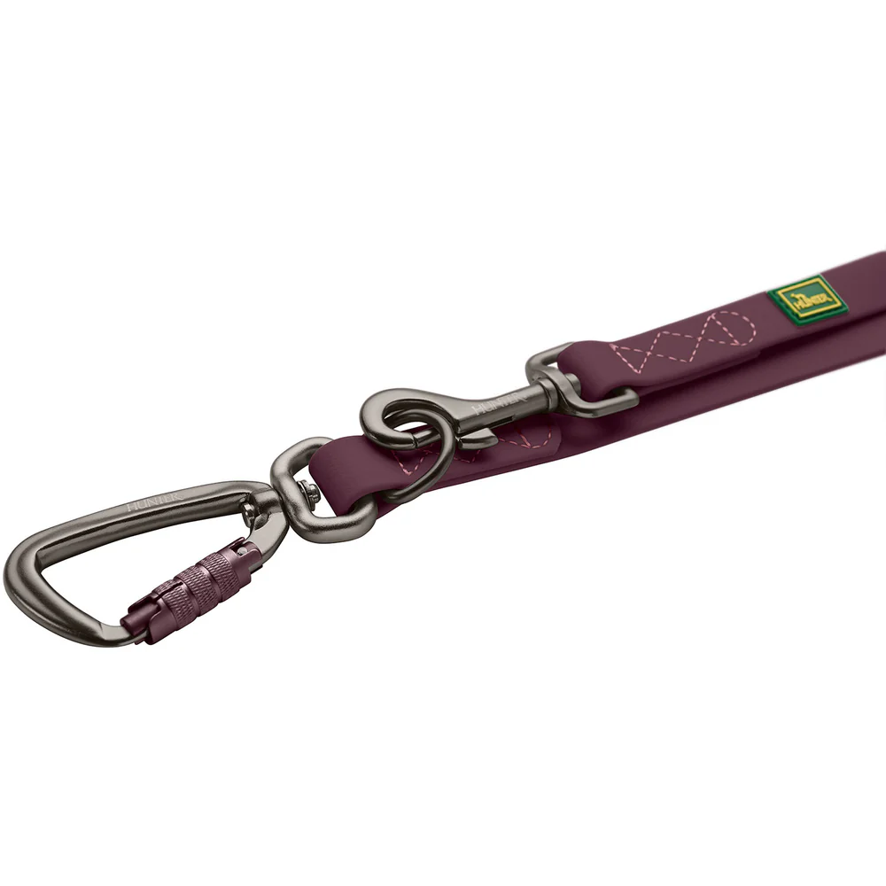 Afbeelding Hunter T-Leash Havanna Plastic Blackberry Met karabijnhaak