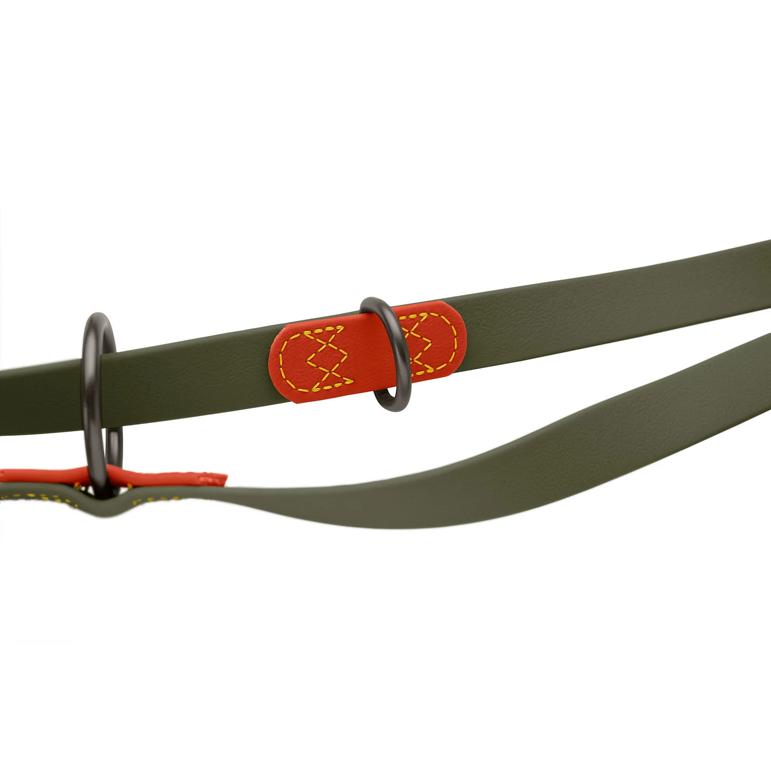 Afbeelding Hunter T-Leash Havanna Plastic Mini Green/Orange