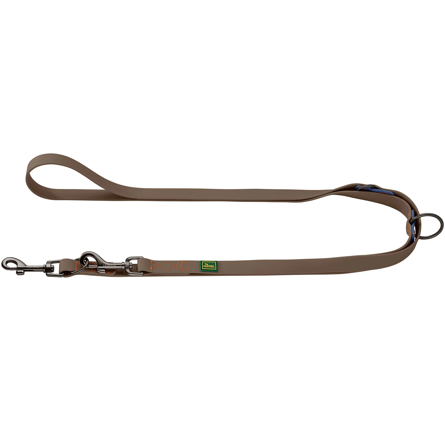 Afbeelding Hunter T-Leash Havanna Plastic Mini Taupe/Smoky Blue