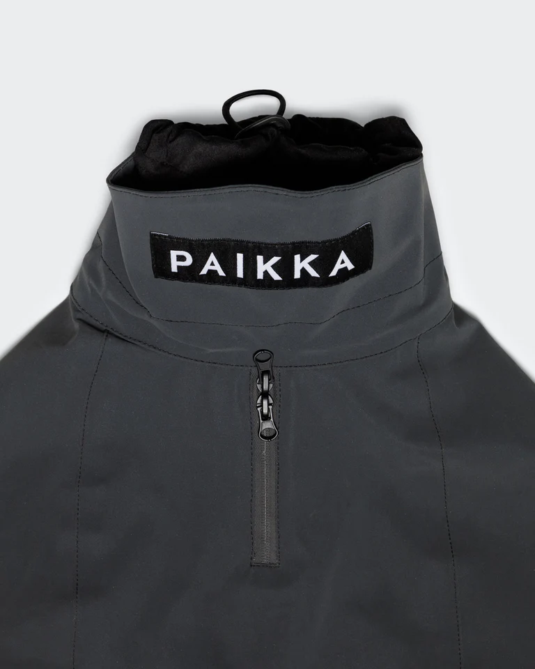 Afbeelding *Paikka Visibility Dog Raincoat Lite – Dark