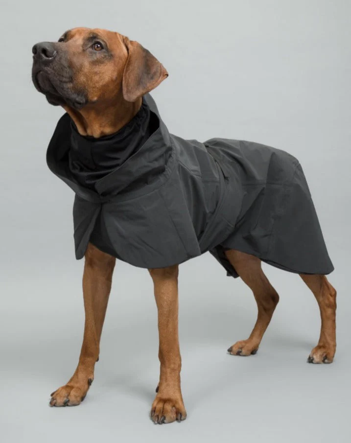 Afbeelding *Paikka Visibility Dog Raincoat Lite – Dark