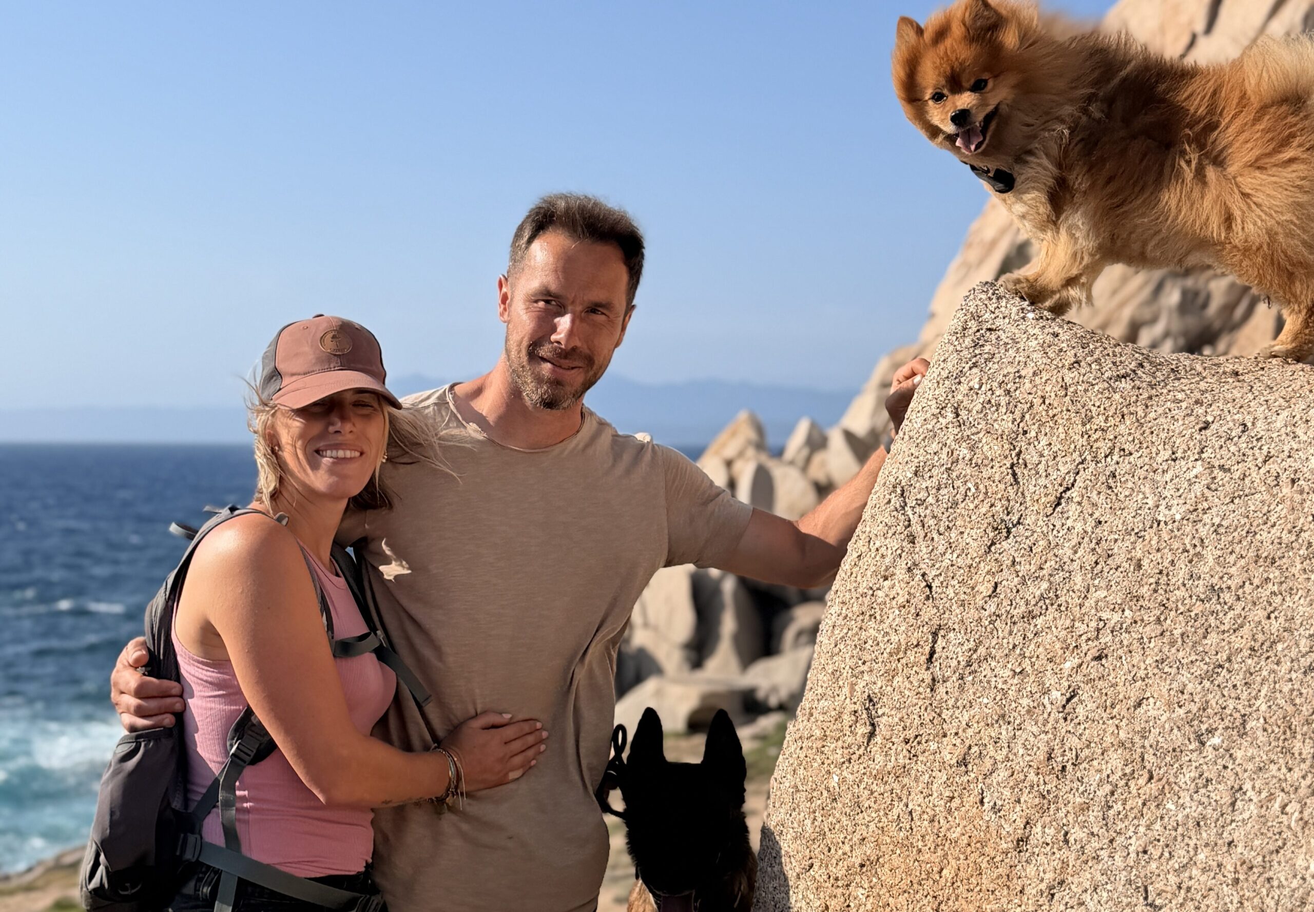 Helena & Kevin met honden op vakantie