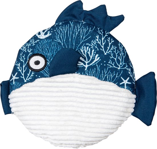 Afbeelding Jack and Vanilla Under The Sea Kogelvis Blauw knuffel