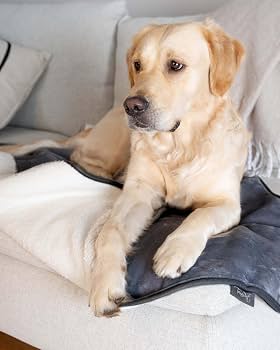 Afbeelding Trendpet Pearl Waterdicht Zacht Grijs Deken