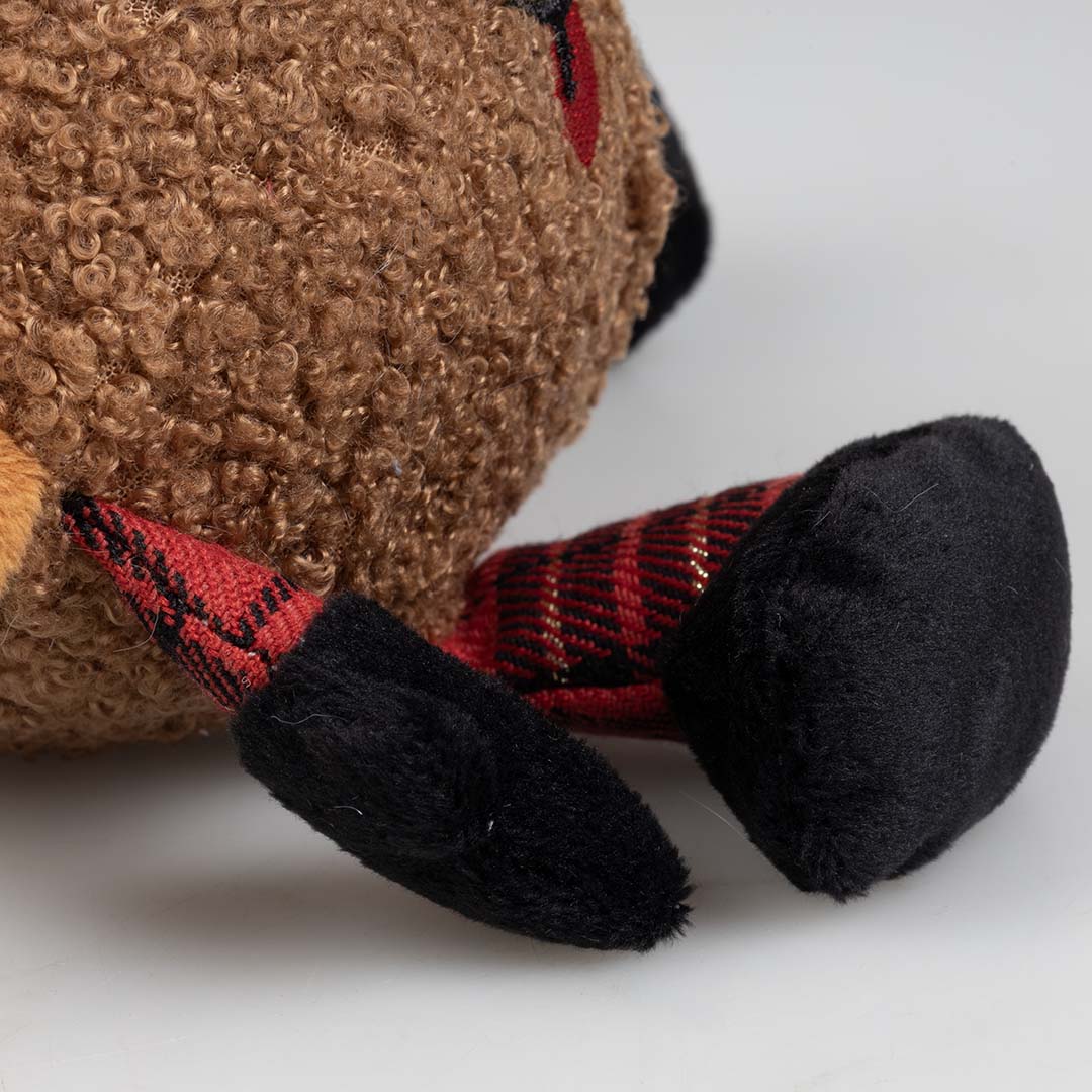 Afbeelding Duvo Plus Kerst Knuffel – Rendier Bal