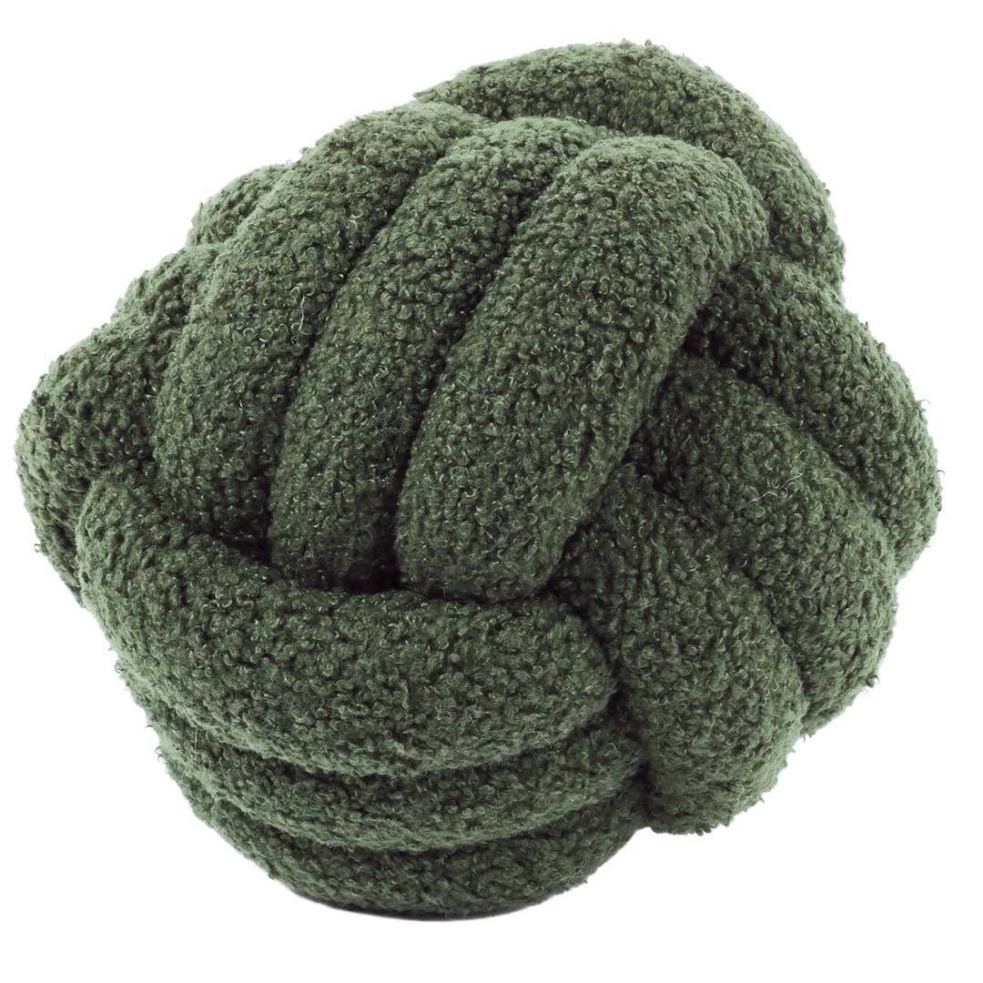 Afbeelding Teddy Ball PUCK Legergroen – D and D Home