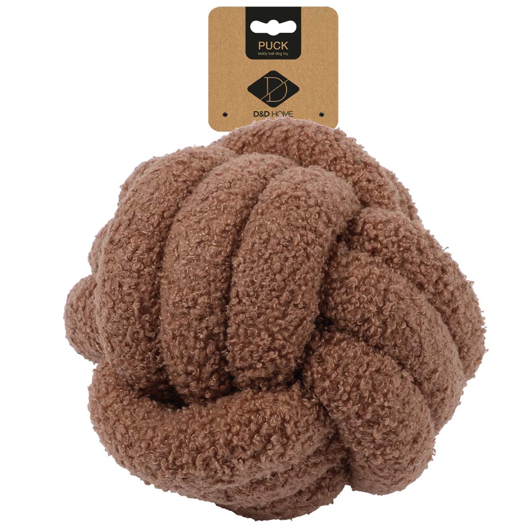 Afbeelding Teddy Ball PUCK Bruin – D and D Home