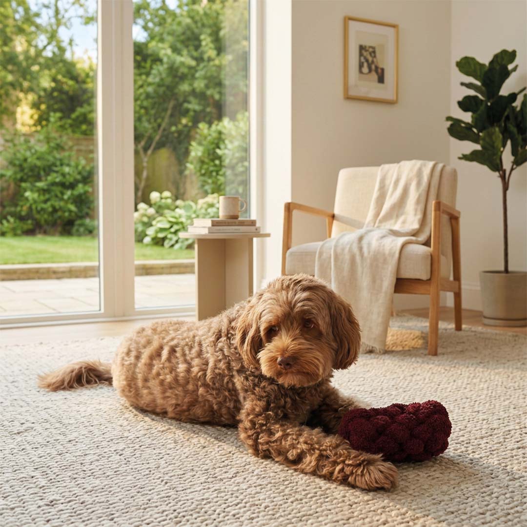 Afbeelding Teddy Roll BIBI Bordeaux- D and D Home
