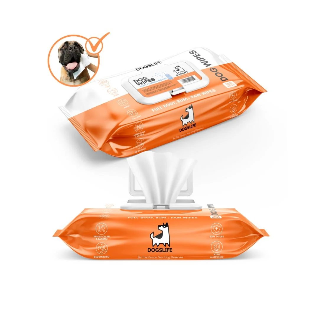 Afbeelding Dogslife Dog Grooming Wipes