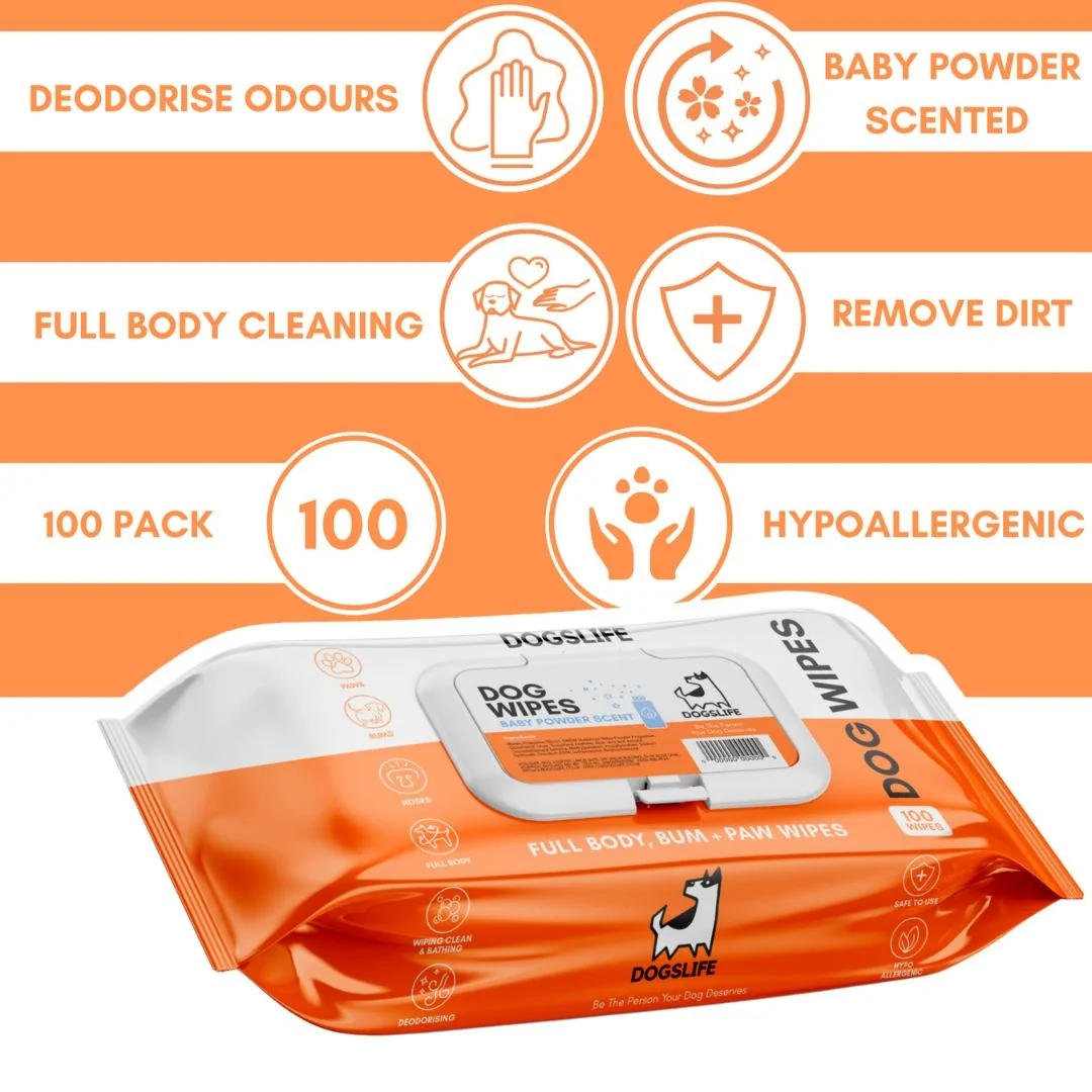Afbeelding Dogslife Dog Grooming Wipes
